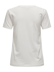 JDY женская футболка 15311702*02, белый/голубой 5715518030726 цена и информация | Футболка женская | pigu.lt