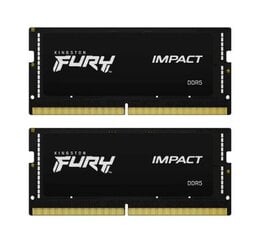 Kingston Fury Impact (KF556S40IBK2-32) kaina ir informacija | Operatyvioji atmintis (RAM) | pigu.lt