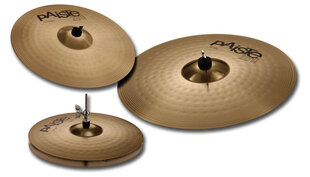 Būgnų lėkščių komplektas Paiste 201 Universal Bronze 14/16/20 kaina ir informacija | Mušamieji instrumentai | pigu.lt