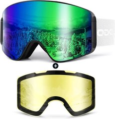 Лыжные очки Odoland UV400 цена и информация | Лыжные очки | pigu.lt