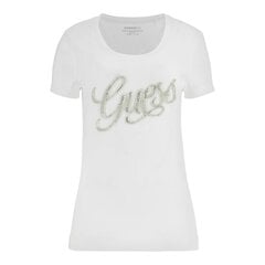 Guess marškinėliai moterims 87743, balti kaina ir informacija | Marškinėliai moterims | pigu.lt