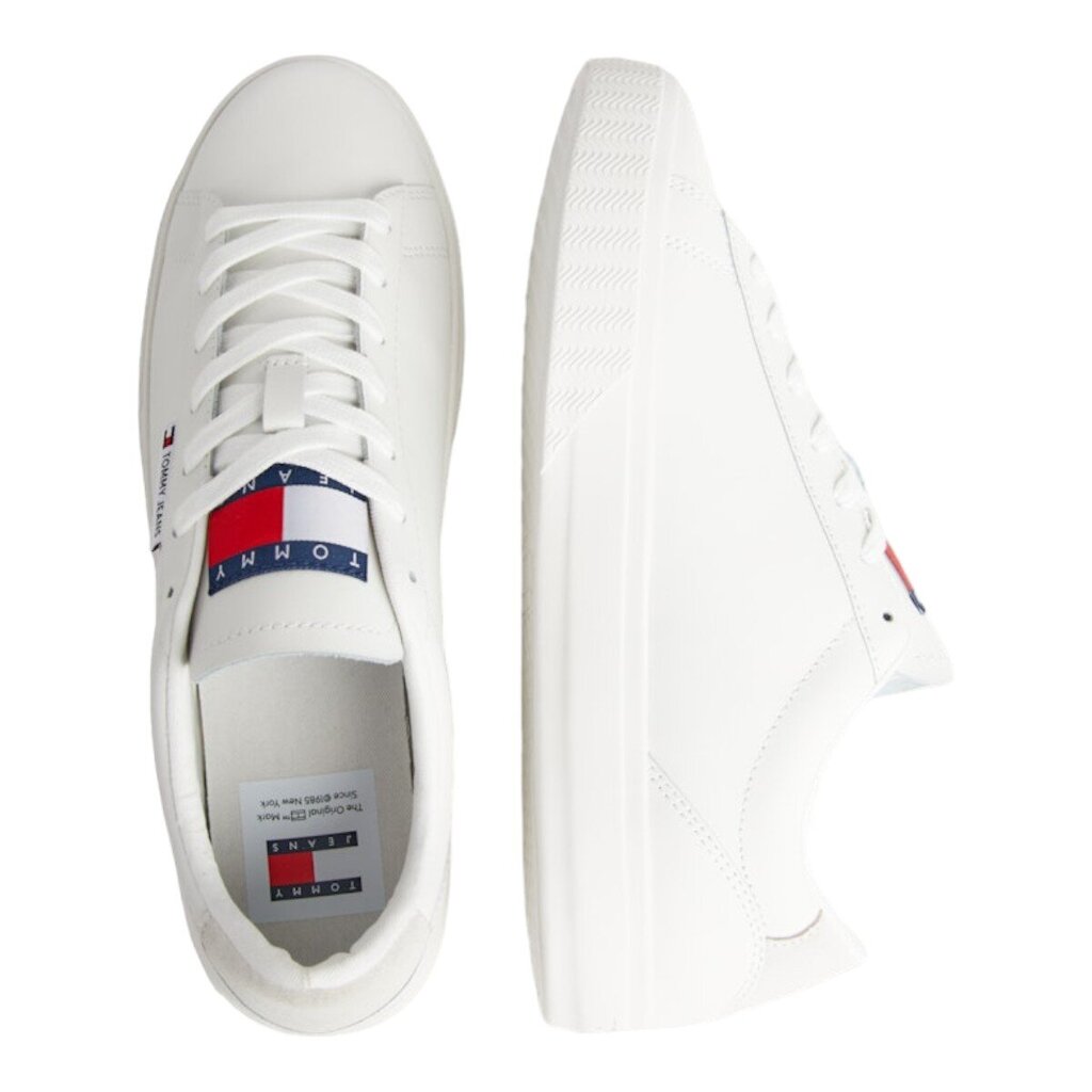 Tommy Hilfiger laisvalaikio bateliai moterims 87839, balti kaina ir informacija | Bateliai moterims  | pigu.lt