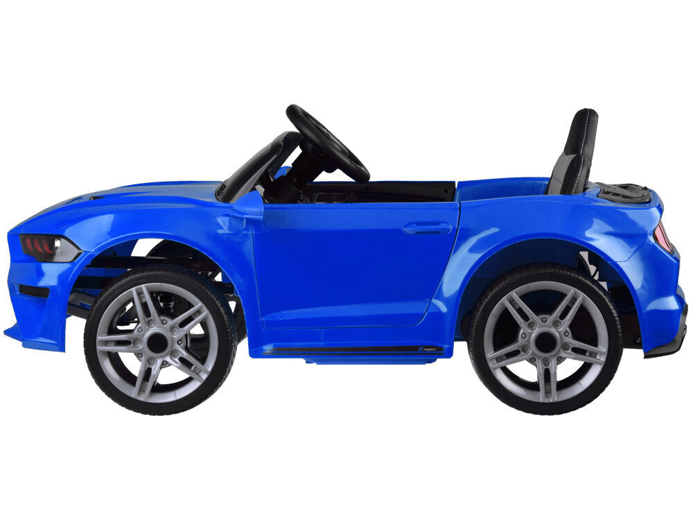 Vienvietis vaikiškas elektromobilis GT, mėlynas цена и информация | Elektromobiliai vaikams | pigu.lt