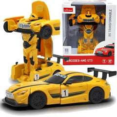 Transformeris Rastar Mercedes Gt3, geltonas kaina ir informacija | Žaislai berniukams | pigu.lt
