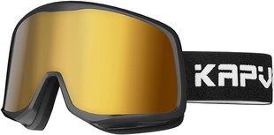 Slidinėjimo akiniai Kapvoe UV 400, geltoni kaina ir informacija | Slidinėjimo akiniai | pigu.lt
