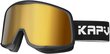 Slidinėjimo akiniai Kapvoe UV 400, geltoni kaina ir informacija | Slidinėjimo akiniai | pigu.lt