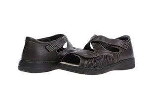 Женские туфли PodoWell 06409, коричневые цена и информация | Женские сандалии MONNA LISA | pigu.lt
