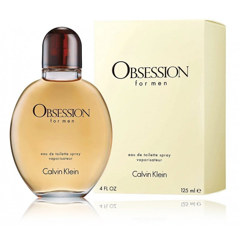 Tualetinis vanduo Calvin Klein Obsession for Men EDT vyrams, 125 ml цена и информация | Kvepalai vyrams | pigu.lt