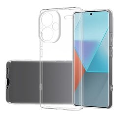 Kieto silikono (TPU) dėklas - skaidrus (Redmi Note 13 Pro+ 5G) kaina ir informacija | Telefono dėklai | pigu.lt