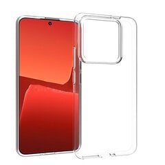 Kieto silikono (TPU) dėklas - skaidrus (Xiaomi 14 Pro) kaina ir informacija | Telefono dėklai | pigu.lt