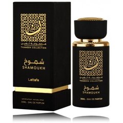 Lattafa Thameen Collection Shamoukh unisex eau de parfum 30 ml цена и информация | Женские духи | pigu.lt