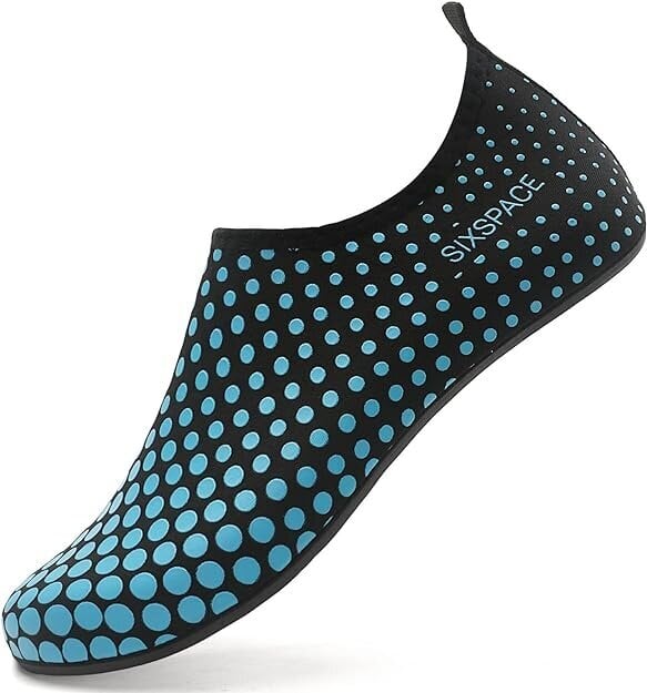 Vandens batai Sixspace, 43, juodi/mėlyni kaina ir informacija | Vandens batai | pigu.lt