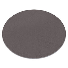 Современный ковер для стирки LINDO круг серый, противоскользящий, ворсистый цена и информация | Ковры | pigu.lt