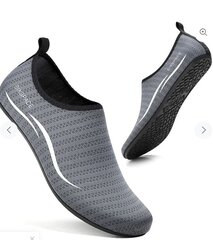 Обувь Sixspace для плавания 41EU, серый. Unisex цена и информация | Обувь для плавания | pigu.lt