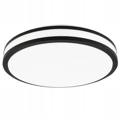 Led-lux Светодиодный потолочный светильник, 39x39см, черно-белый цена и информация | Потолочные светильники | pigu.lt