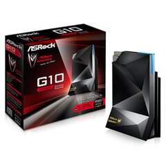 Asrock G10 Gaming AC2600 (G10/RT/WH/B) kaina ir informacija | Maršrutizatoriai (routeriai) | pigu.lt