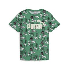 Marškinėliai berniukams Puma 679239*86, žali kaina ir informacija | Marškinėliai berniukams | pigu.lt