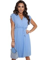 Женское платье Abito Moda 232359 02, голубое цена и информация | Платья | pigu.lt