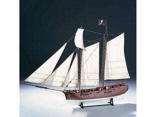 Surenkamas modelis Amati Pirate Ship Adventure, 1/60 цена и информация | Конструкторы и кубики | pigu.lt