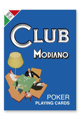 Pokerio kortos Poker Club Modiano, mėlynas цена и информация | Азартные игры | pigu.lt