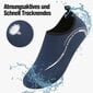 Vandens batai Sixspace, 43, mėlyni цена и информация | Vandens batai | pigu.lt