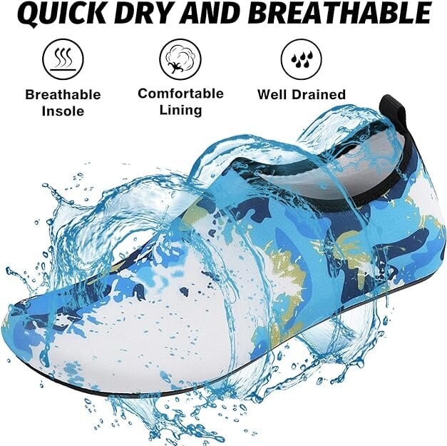 Vandens batai Sixspace, 44, mėlyni kaina ir informacija | Vandens batai | pigu.lt
