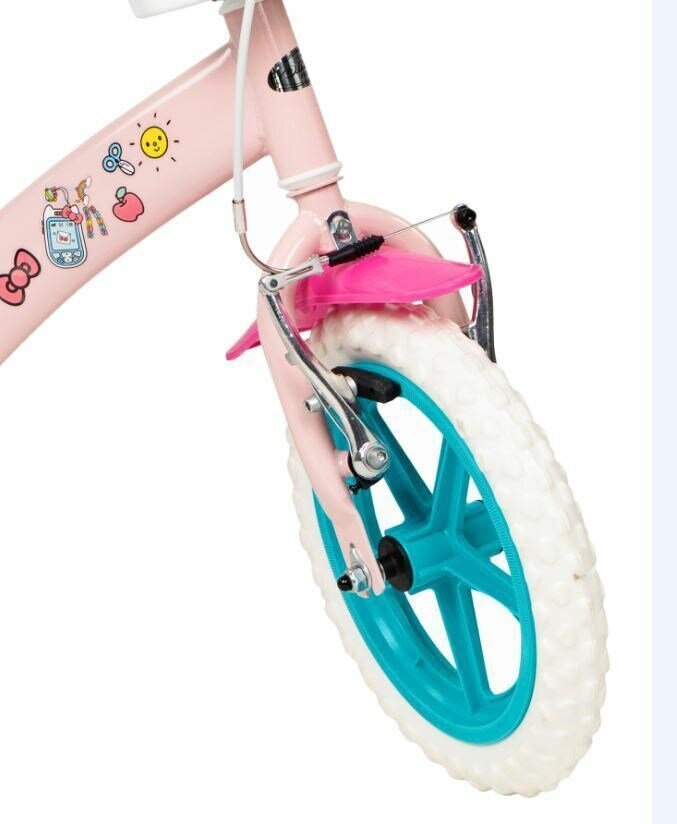 Vaikiškas dviratis Toimsa 12", baltas kaina ir informacija | Dviračiai | pigu.lt