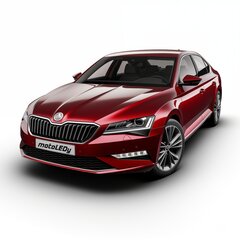 Skoda Superb 2 LED lempučių rinkinys automobilio salonui kaina ir informacija | Automobilių žibintai | pigu.lt