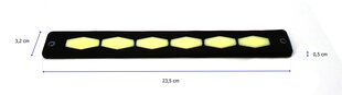 гибкие дневные ходовые огни DRL COB LED 2x1000lm Новый цена и информация | Фары | pigu.lt