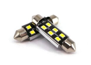 C10W, C5W LED SV8.5 12-24V CANBUS 39mm 220lm цена и информация | Автомобильные лампочки | pigu.lt