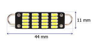 LED lemputė SV8.5 kaina ir informacija | Automobilių lemputės | pigu.lt