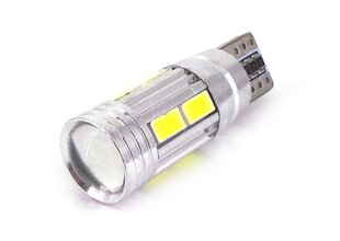 W5W LED T10 12V CANBUS 400lm цена и информация | Автомобильные лампочки | pigu.lt