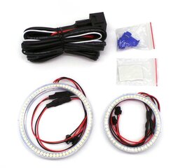 Ford Mondeo 02-05 Angel Eye LED žiedų rinkinys цена и информация | Автопринадлежности | pigu.lt