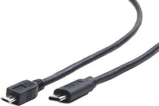 Kabelis Gembird Micro USB A -> USB C, 3m цена и информация | Кабели для телефонов | pigu.lt