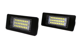 Valstybinio numerio LED lempos MotoLEDy, 2 vnt. kaina ir informacija | Auto reikmenys | pigu.lt