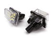 LED valstybinio numerio ženklo žibintai MotoLEDy, 2 vnt. kaina ir informacija | Auto reikmenys | pigu.lt