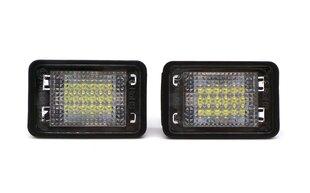 LED valstybinio numerio ženklo žibintas MotoLEDy, 2 vnt. kaina ir informacija | Auto reikmenys | pigu.lt