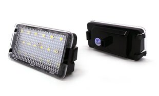 LED valstybinio numerio ženklo žibintai MotoLEDy, 2 vnt. kaina ir informacija | Auto reikmenys | pigu.lt