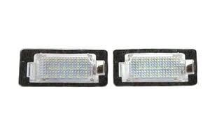 BMW 1, 3, 5, X1, X3, X5, X6, LED valstybinio numerio žibintai 2x650lm, 2 vnt цена и информация | Автомобильные лампочки | pigu.lt