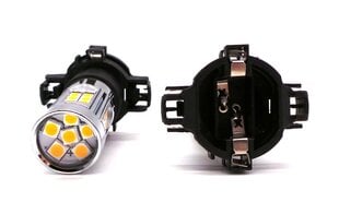 PY24W LED lemputė PY24 12V CANBUS stipri oranžinė 1400lm цена и информация | Автомобильные лампочки | pigu.lt