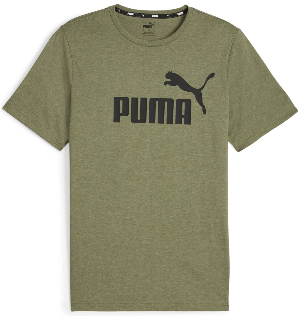 Marškinėliai vyrams Puma, žali kaina ir informacija | Vyriški marškinėliai | pigu.lt
