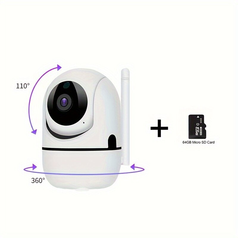 Smurf Aukštos Raiškos Belaidė Kamera 2.4G kaina ir informacija | Stebėjimo kameros | pigu.lt