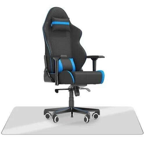 Apsauginis kėdės kilimėlis Berimax, 100x140cm, baltas kaina ir informacija | Biuro kėdės | pigu.lt