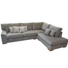 Sofa Florida, pilka цена и информация | Угловые диваны | pigu.lt