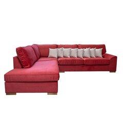 Sofa Florida, raudona цена и информация | Угловые диваны | pigu.lt