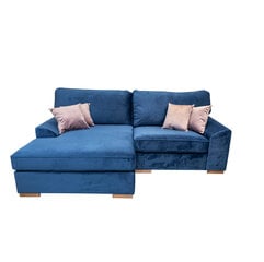 Sofa Florida, mėlyna цена и информация | Угловые диваны | pigu.lt