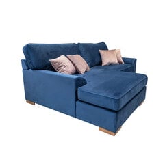 Sofa Florida, mėlyna цена и информация | Угловые диваны | pigu.lt
