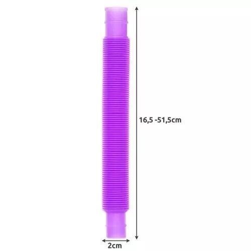 Žaisliniai sulankstomi jutimo vamzdeliai, 20 vnt. цена и информация | Lavinamieji žaislai | pigu.lt