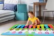 Muzikinis šokių kilimas vaikams, 130 cm. kaina ir informacija | Lavinamieji žaislai | pigu.lt