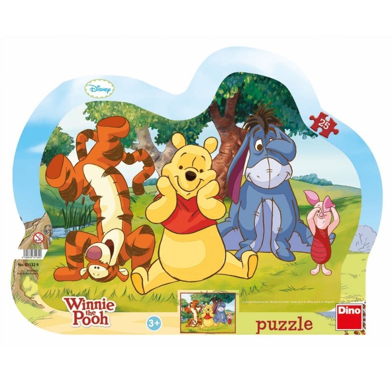 Dėlionė Puzzle Dino Slėpynės, 25 det., 311329 kaina ir informacija | Dėlionės (puzzle) | pigu.lt